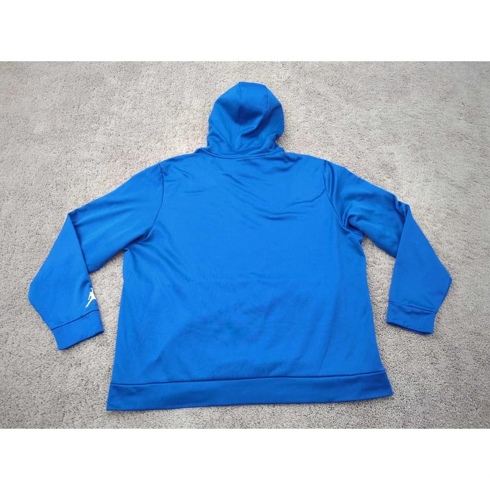 Pflugerville Panthers‎ Hoodie Mens 3XL Long Sleeve Jordan Therma-Fit Blue